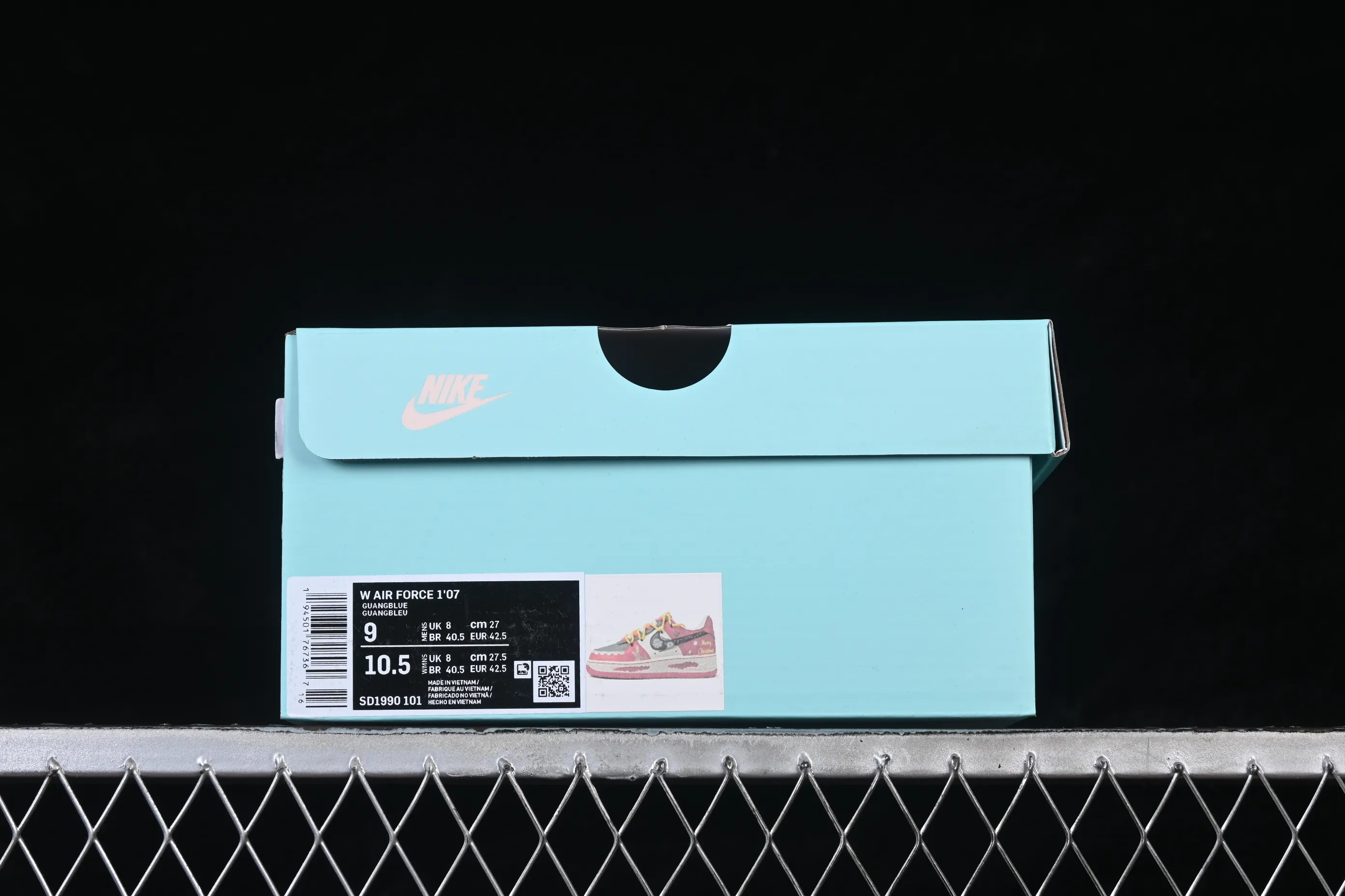 All categories Nk Air Force 1 Air Force series Nk Air Force 1 Low Air Force low-top Nike Air Force 1'07 Low "Christmas Frosting" Hand-painted graffiti Christmas frosting Air Force 1 low-top casual sneakers SD1990-101